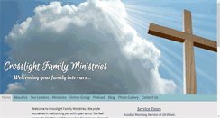 Desktop Screenshot of crosslightfamily.org